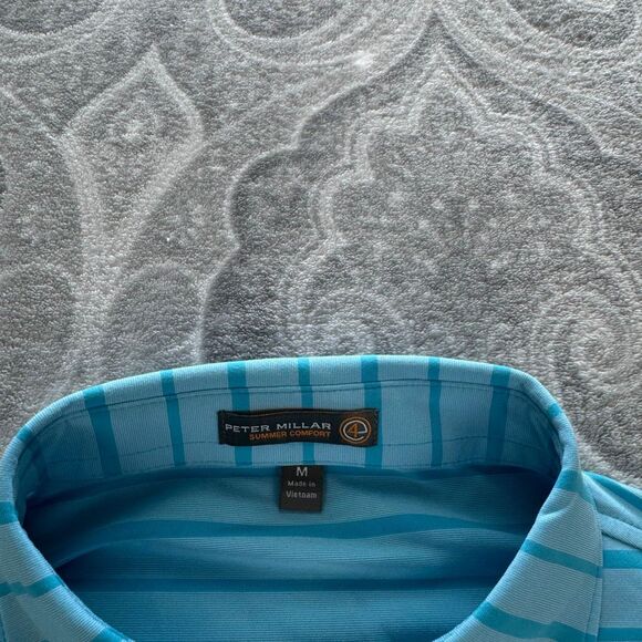 Mens Peter Millar Summer Comfort Polo - Picture 3 of 3